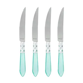 Aladdin Steak Knife Set of 4 Brilliant - Aqua