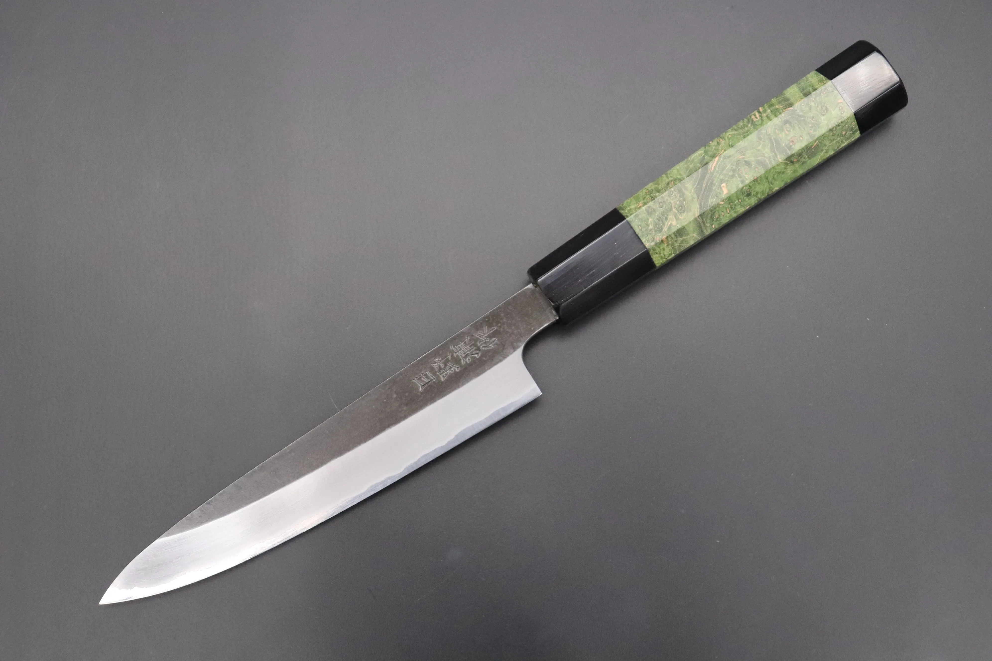 Custom Limited Edition, Hinoura White Steel No.1 Kurouchi Series HS1-3SP3 Wa Petty 150mm (5.9 Inch)