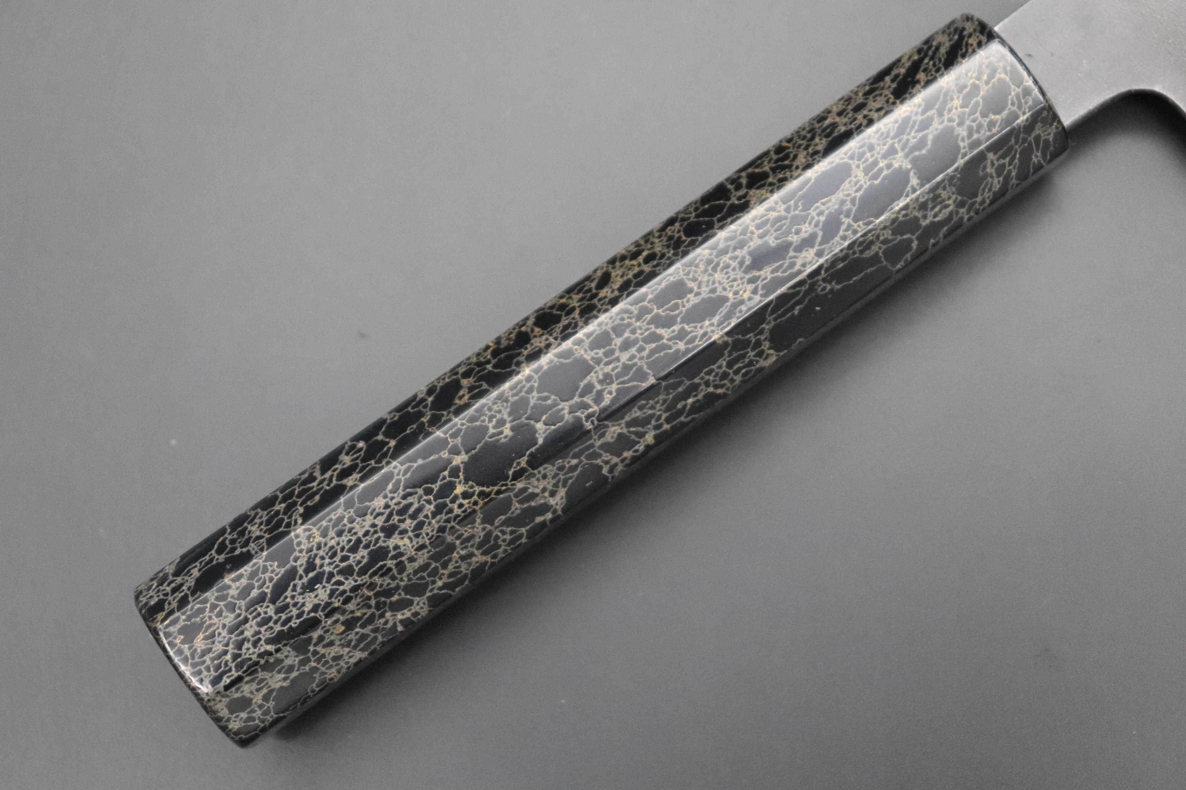 Custom Limited Edition, Hinoura White Steel No.1 Kurouchi Series HS1-5SP11 Nakiri 165mm (6.4 Inch)