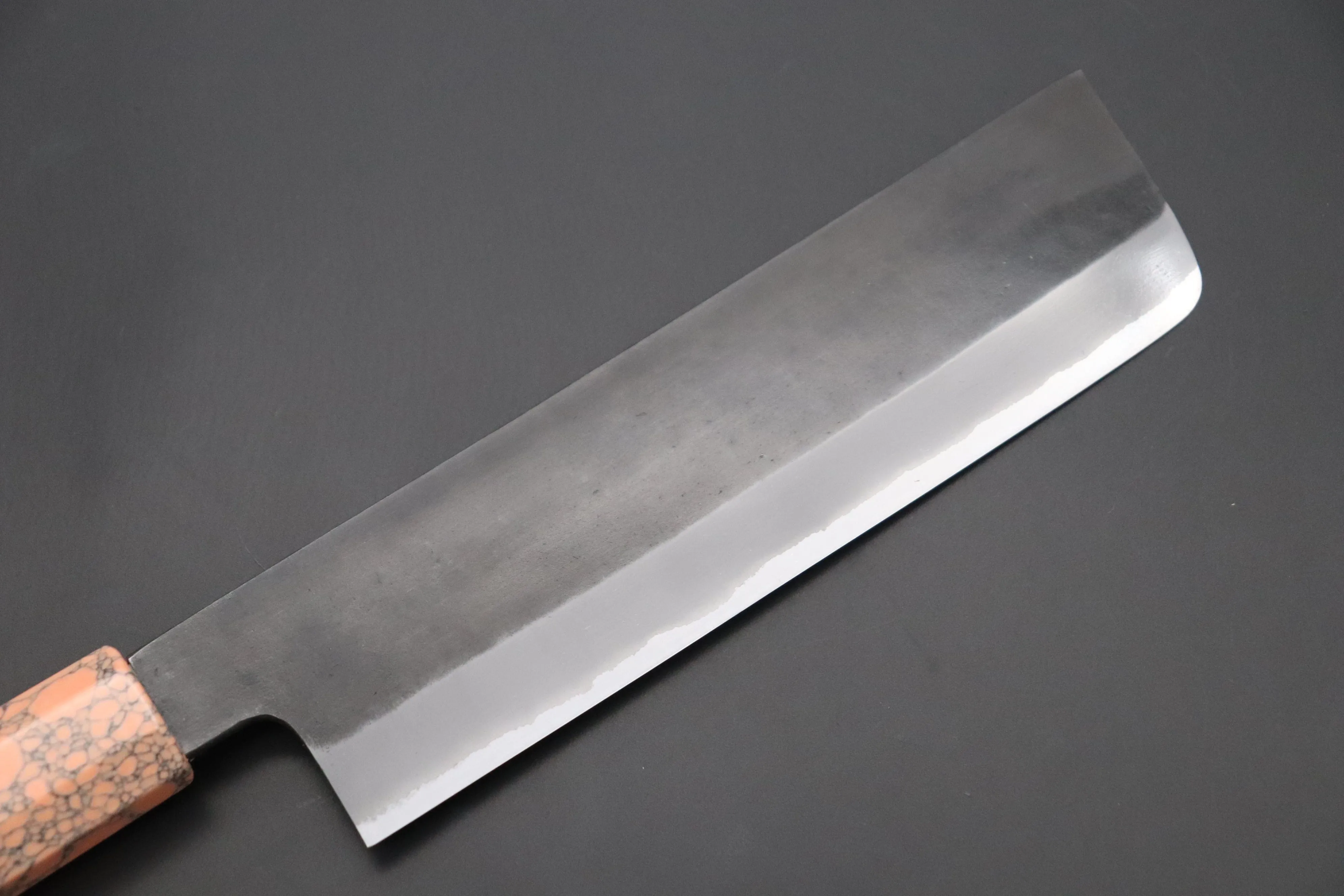 Custom Limited Edition, Hinoura White Steel No.1 Kurouchi Series HS1-5SP3 Nakiri 165mm (6.4 Inch)