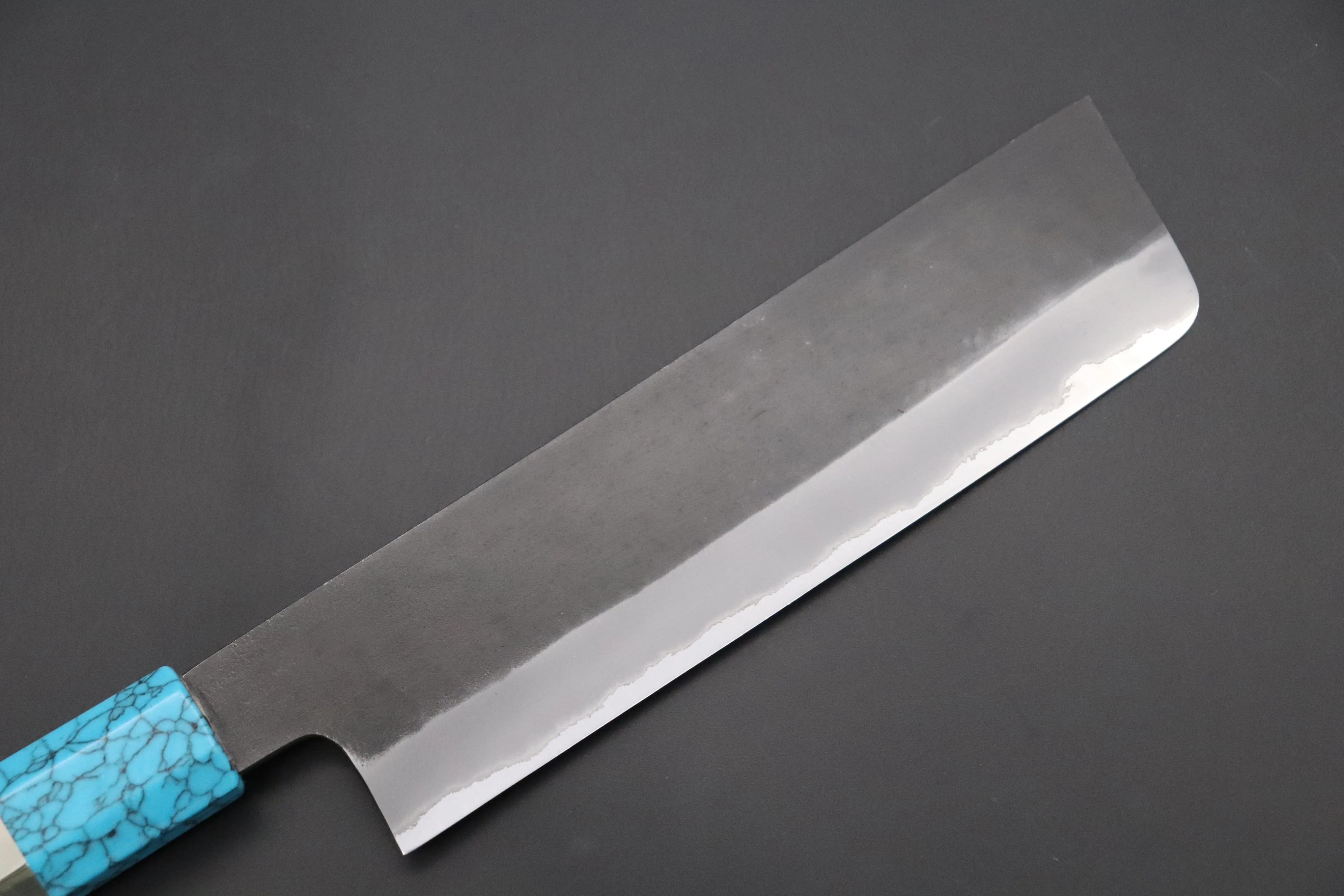 Custom Limited Edition, Hinoura White Steel No.1 Kurouchi Series HS1-5SP5 Nakiri 165mm (6.4 Inch)