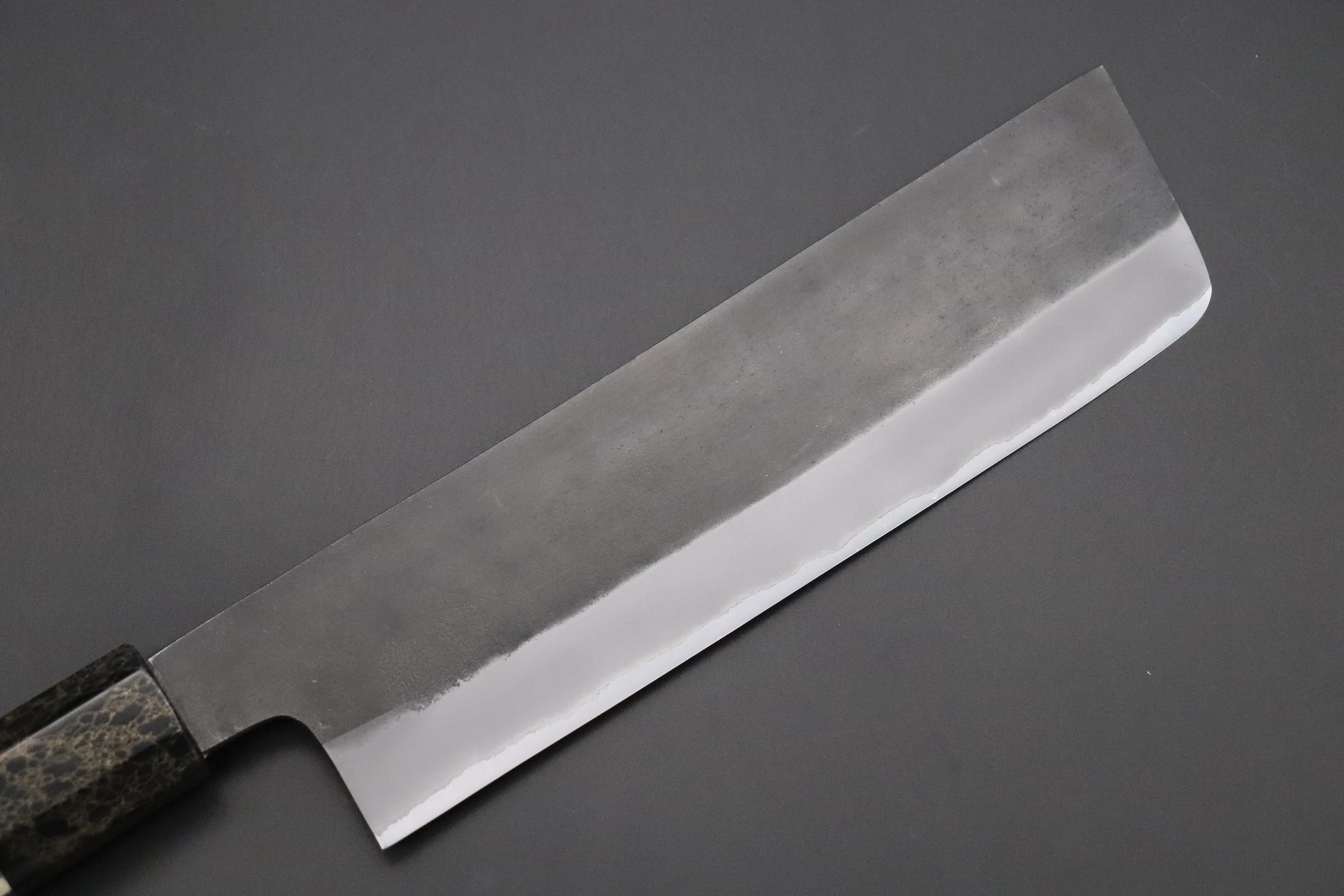 Custom Limited Edition, Hinoura White Steel No.1 Kurouchi Series HS1-5SP7 Nakiri 165mm (6.4 Inch)