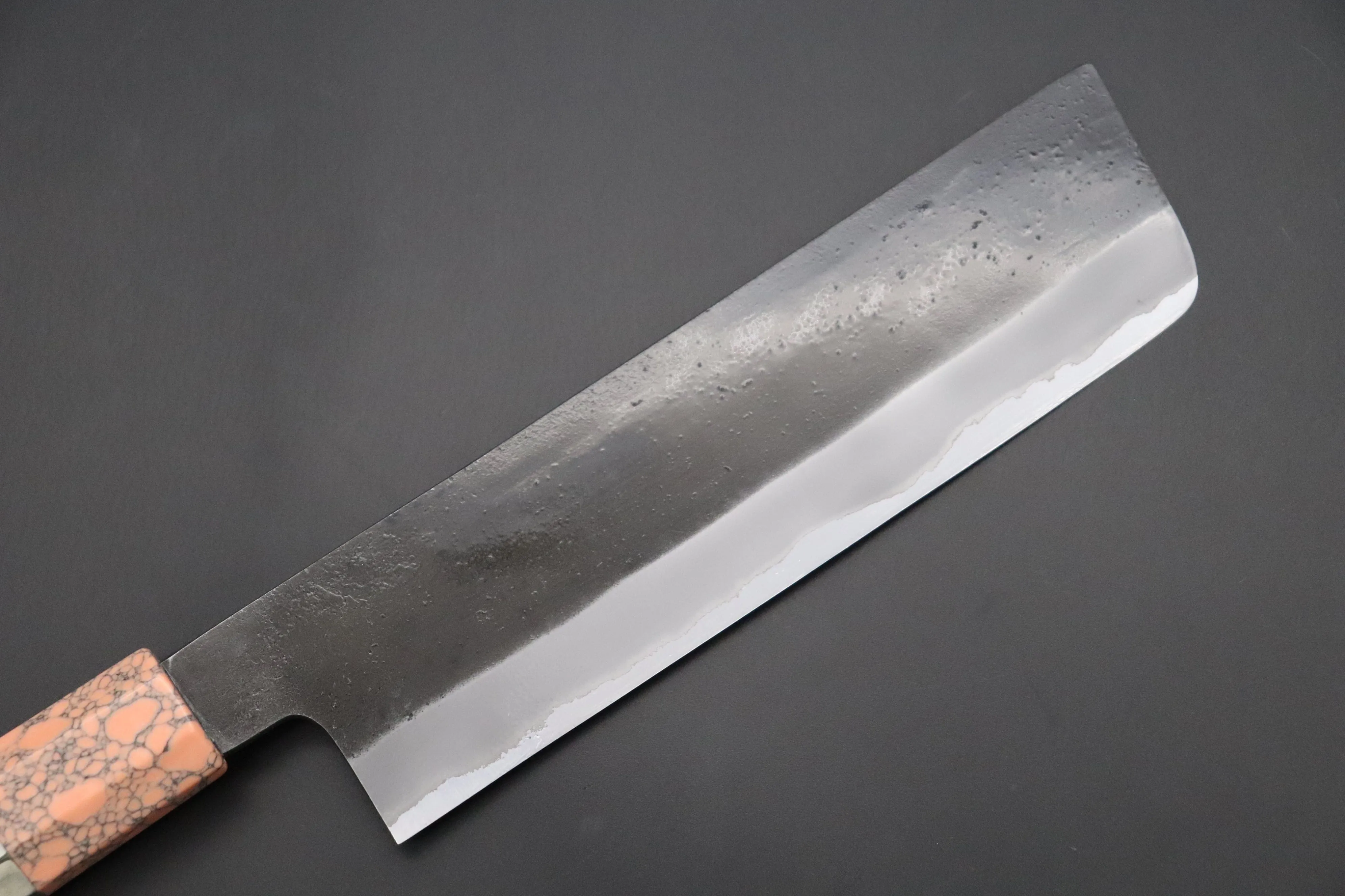 Custom Limited Edition, Hinoura White Steel No.1 Kurouchi Series HS1-5SP9 Nakiri 165mm (6.4 Inch)