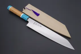 Custom Limited Edition, Sukenari HAP-40 Clad Kiritsuke Slicer 240mm (9.4 inch, SCL-311)