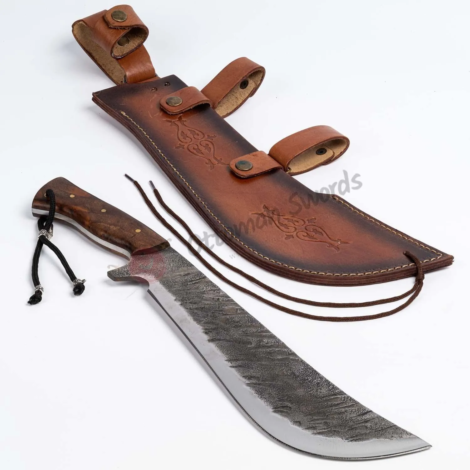 Hand Forged Outdoor Camping Quality Short Survival Machete