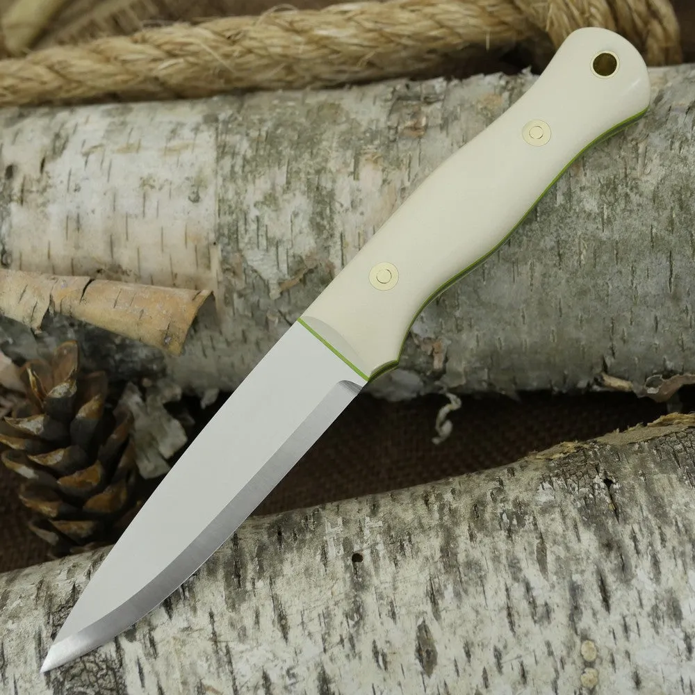 Mountaineer: Ivory Paper & Toxic Green G10