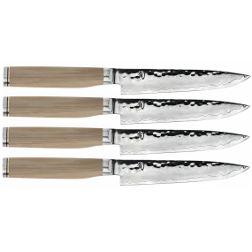 Shun Premier Blonde 4-Piece Steak Knife Set