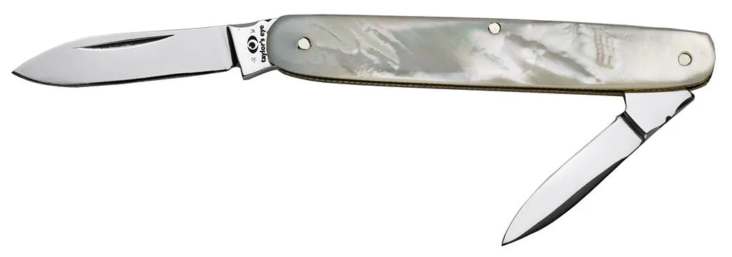 Taylors Craftmanship Alive Lady/Gentlemans penknife, worked back, Mother of Pearl  handle