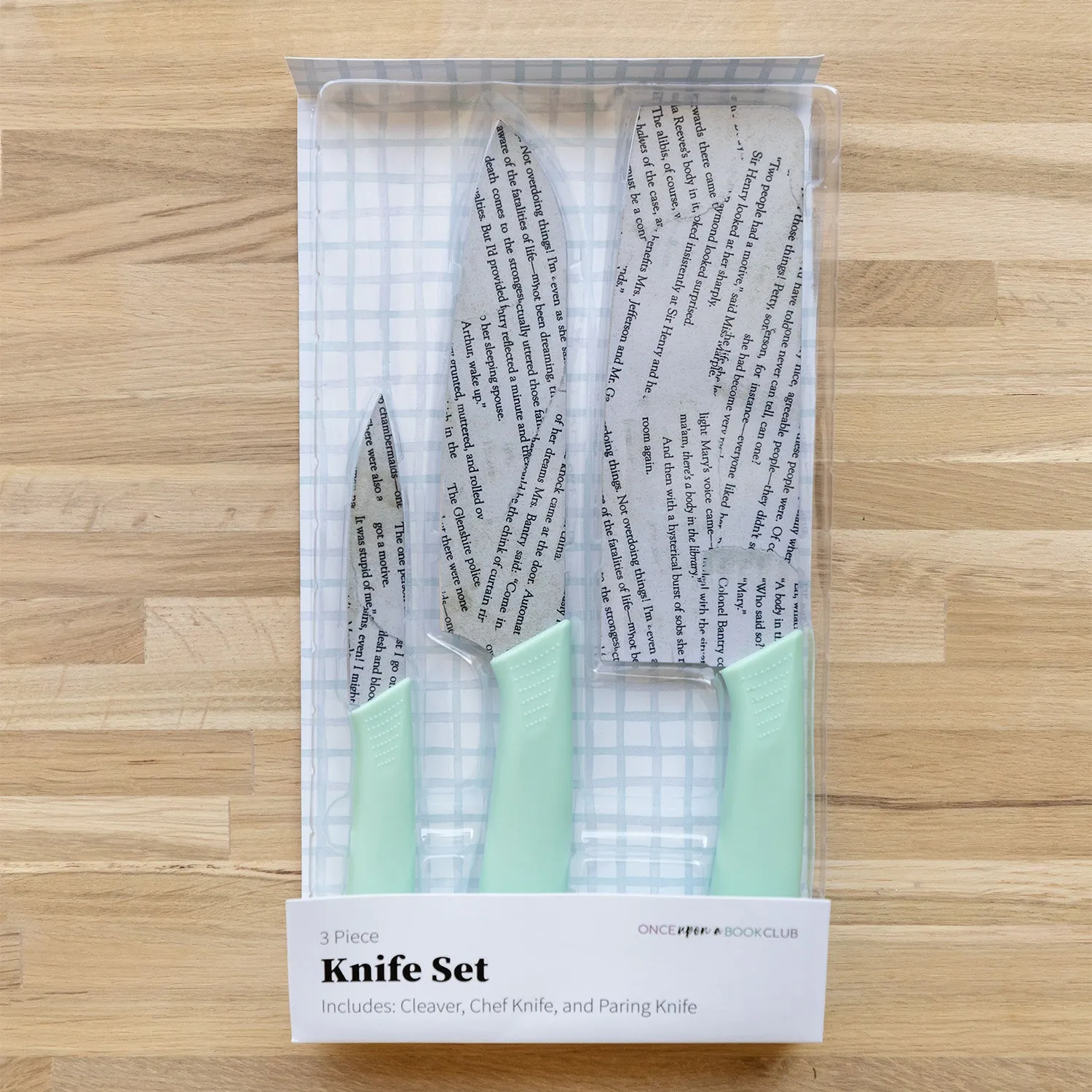 The Sleuth and the Chef - Custom Kitchen Knife Set