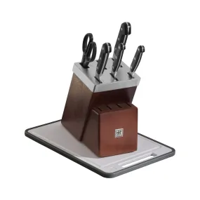 Zwilling Pro 7-Piece Self-Sharpening Knife Block Set